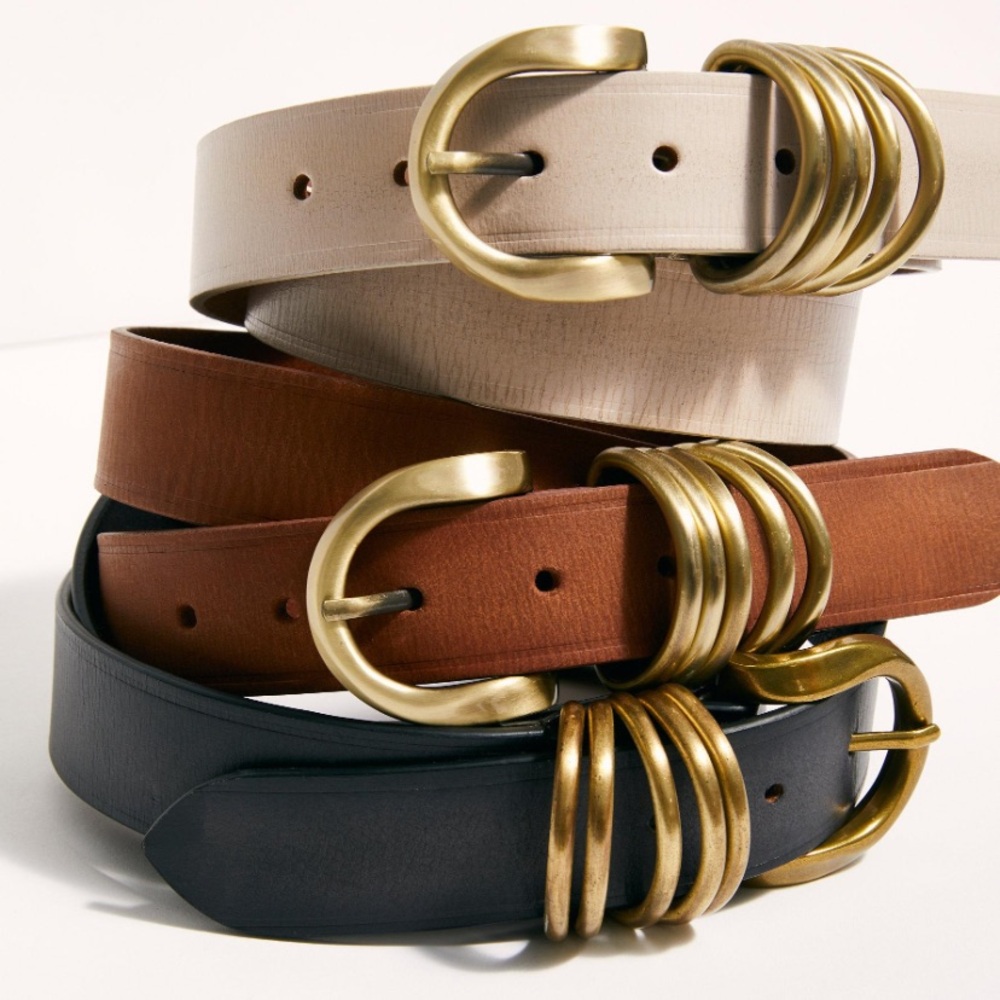 Free People Rori Belt in Tan Size Small/Medium